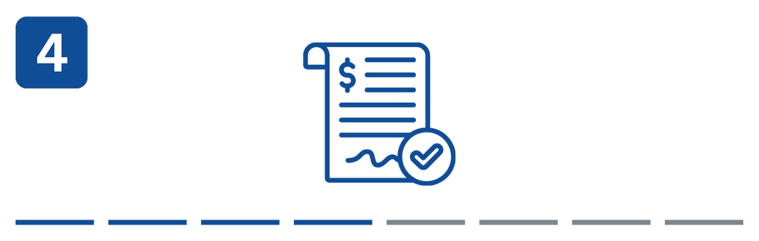 Step Four - Fixed Price Contract & Payment